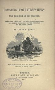 Cover of: Footsteps of our forefathers by James Goodeve Miall