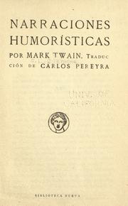 Narraciones humorísticas