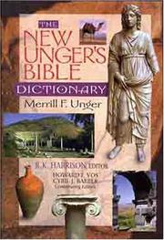 Cover of: The new Unger's Bible dictionary
