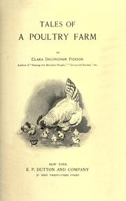 Cover of: Tales of a poultry farm