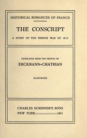 The conscript by Erckmann-Chatrian.