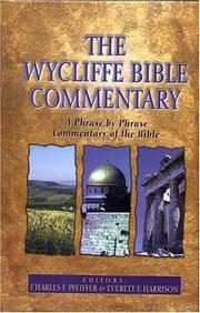 Cover of: Wycliffe Bible Commentary