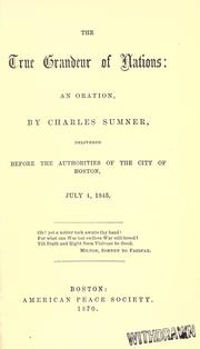 The war system of the commonwealth of nations by Charles Sumner