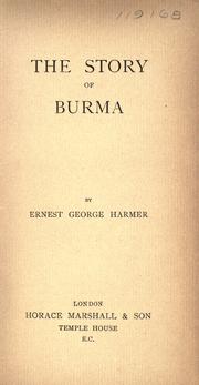Cover of: The story of Burma