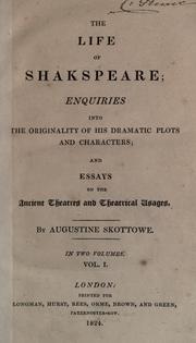 Cover of: The life of Shakspeare by Augustine Skottowe