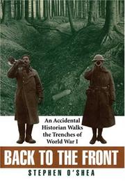 Cover of: Back to the front by Stephen O'Shea