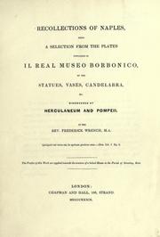 Cover of: Recollections of Naples by Frederick Wrench