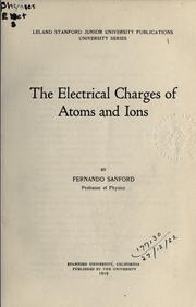 The electrical charges of atoms and ions by Fernando Sanford