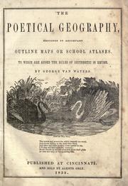 Cover of: The poetical geography by George Van Waters