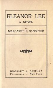 Cover of: Eleanor Lee: a novel