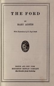 Cover of: The  Ford by Mary Austin