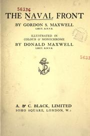Cover of: The naval front by Gordon S. Maxwell