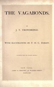 The vagabonds by John Townsend Trowbridge