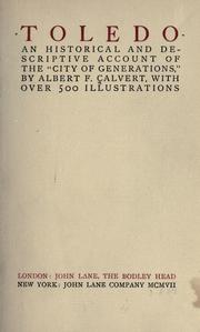 Cover of: Toledo by Albert Frederick Calvert