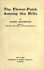 The flower-patch among the hills by Flora Klickmann