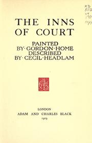 The Inns of court