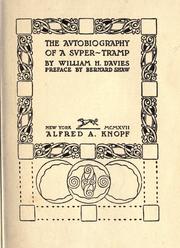 Cover of: The avtobiography of a svper-tramp.