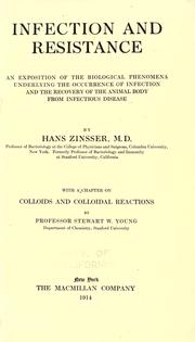 Cover of: Infection and resistance by Hans Zinsser