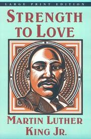 Cover of: Strength to love by Martin Luther King Jr.