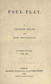 Cover of: Foul play by Charles Reade
