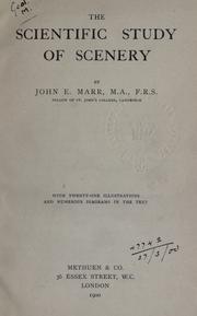 The scientific study of scenery