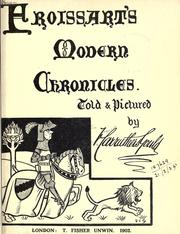 Cover of: Froissart's modern chronicles