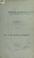 Cover of: [Behring Sea arbitration].  Case presented on the part of the government of Her Britannic Majesty to the tribunal of arbitration ... Appendix...