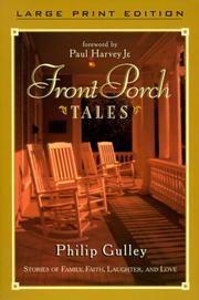 Cover of: Front Porch Tales (Large Print Edition) by Philip Gulley