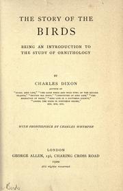 Cover of: The story of the birds by Dixon, Charles