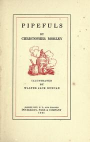 Cover of: Pipefuls by Christopher Morley, Christopher Morley