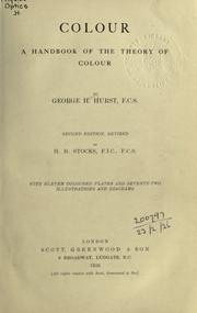 Cover of: Colour by George Henry Hurst