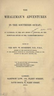 Cover of: The whaleman's adventures in the southern ocean