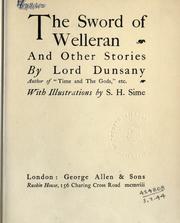 Cover of: The sword of Welleran, and other stories. by Lord Dunsany