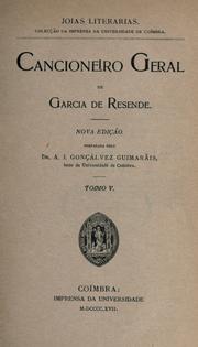 Cancioneiro geral by Garcia de Resende