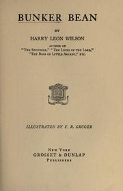 Cover of: Bunker Bean