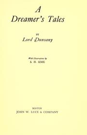 Cover of: A dreamer's tales by Lord Dunsany
