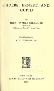 Cover of: Phoebe and Ernest