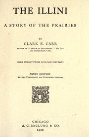 Cover of: The Illini by Clark E. Carr