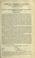Cover of: Changes in official methods of analysis and additions thereto, 1899 to 1905.