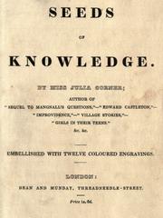 Cover of: Seeds of knowledge