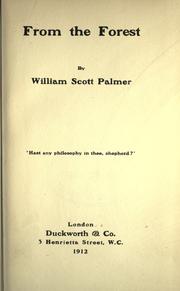 Cover of: From the forest