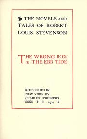 Cover of: The  wrong box ; The ebb-tide