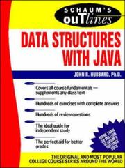 Cover of: Schaum's Outline of Data Structures with Java by John R. Hubbard