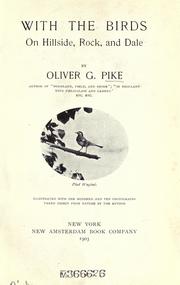 Cover of: With the birds on hillside, rock, and dale