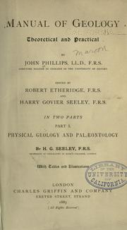 Cover of: Manual of geology: theoretical and practical
