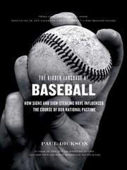 Cover of: The Hidden Language of Baseball by Paul Dickson