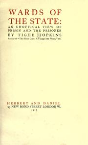 Cover of: Wards of the state by Tighe Hopkins