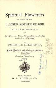 Cover of: Spiritual flowerets: in honor of the Blessed Mother of God