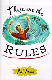Cover of: These are the rules