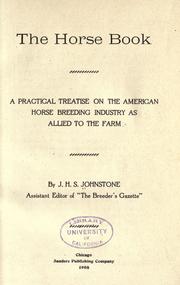 Cover of: The horse book